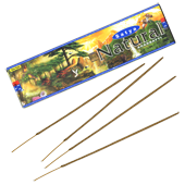 Natural : Encens Indien Satya ~ Boîte de 45 Grammes (15 Bâtonnets)