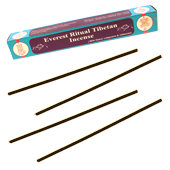 Everest Ritual Tibetan Incense : Encens Tibétain ~ Étui de 25 Bâtonnets + 1 Porte-Encens