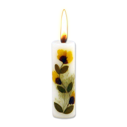 Tubéreuse : Bougie Naturelle Parfumée à l' Huile Essentielle (2,00 cm x 7,00 cm)