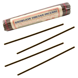 Snowlion Tibetan Incense : Encens Tibétain ~ Fagot de 35 Bâtonnets