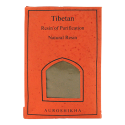 Purification Tibétaine :  Poudre d'Encens Auroshikha ~ Sachet de 50 Grammes