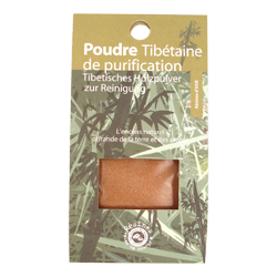 Purification Tibétaine :  Poudre d'Encens Les Encens du Monde ~ Sachet de 40 Grammes