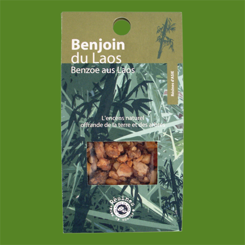 Benjoin : Résine de Benjoin Les Encens du Monde ~ Sachet de 20 Grammes ~  Encens de Qualité