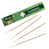 Jasmin : Encens Indien Aromatika ~ Étui de 15 Grammes