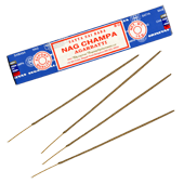 Nag Champa : Encens Indien Satya ~ Étui de 15 Grammes