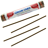 Green Tara : Encens Tibétain 100% Naturel ~ Fagot de ±45 Bâtonnets