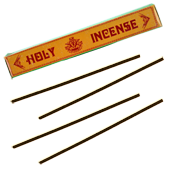 Holy Incense : Encens Tibétain 100% Naturel ~ Étui de ±40 Bâtonnets