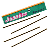 Jasmin : Encens Tibétain 100% Naturel ~ Étui de ±10 Mini Bâtonnets