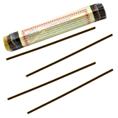 Lumbini Incense : Encens Tibétain ~ Fagot de ±52 Bâtonnets + 1 Porte-Encens