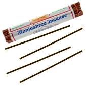 Manjushree Incense : Encens Tibétain 100% Naturel ~ Fagot de ±45 Bâtonnets