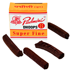 Dhoop Sticks “ Super Fine ” Padmini ~ Boîte de 08 Sticks