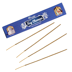 Nag Champa : Encens Indien Aromatika ~ Étui de 15 Grammes