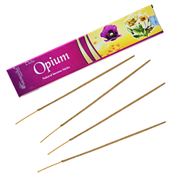 Opium : Encens Indien Aromatika ~ Étui de 15 Grammes