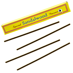 Special Sandalwood Incense : Encens Tibétain 100% Naturel ~ Fagot de ±27 Bâtonnets