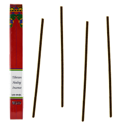 Tibetan Healing Incense : Encens Tibétain 100% Naturel ~ Étui de ±24 Bâtonnets