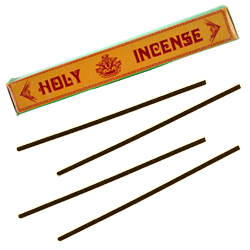 Holy Incense : Encens Tibétain 100% Naturel ~ Étui de ±40 Bâtonnets