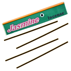 Jasmin : Encens Tibétain 100% Naturel ~ Étui de ±10 Mini Bâtonnets