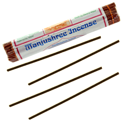 Manjushree Incense : Encens Tibétain 100% Naturel ~ Fagot de ±45 Bâtonnets