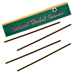 Natural Herbal Incense : Encens Tibétain 100% Naturel ~ Étui de ±10 Mini Bâtonnets