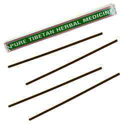 Pure Tibetan Herbal Medicine : Encens Tibétain 100% Naturel ~ Étui de ±24 Bâtonnets