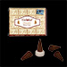 Chandan : Encens Indien Goloka ~ Boîte de 10 Cônes + 1 Porte-Encens