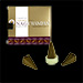 Golden Nag Chandan : Encens Indien Vijayshree ~ Boîte de 10 Cônes + 1 Porte-Encens