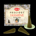 Jasmin Précieux : Encens Naturel Indien HEM ~ Boîte de 10 Cônes + 1 Porte-Encens