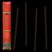 Tibetan Healing Incense : Encens Tibétain 100% Naturel ~ Étui de ±12 Bâtonnets