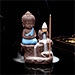 Porte-Encens Backflow “ Bouddha Bleu ”