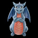 Porte-Encens “ Dragon ” en Résine ~ Hauteur : 14,00 cm