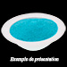 Bleu Turquoise : Sable Fin Coloré “ Bleu Turquoise ” ~ Sachet de 150 Grammes