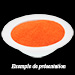 Orange : Sable Fin Coloré “ Orange ” ~ Sachet de 150 Grammes