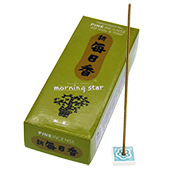 Pin : Encens Japonais Morning Star ( Nippon Kodo ) ~ Étui de 200 Bâtonnets + 1 Porte-Encens