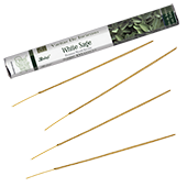 Sauge Blanche : Encens 100% Naturel Masala Balaji ~ Étui de 20 Bâtonnets
