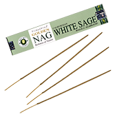 Golden Nag White Sage : Encens Naturel Vijayshree à la Sauge Blanche Californienne