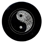 Porte-Encens '' Yin et Yang '' ~ Diamètre : 10.00 cm ; Hauteur : 1.00 cm