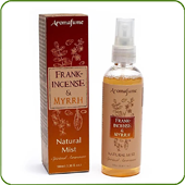 Oliban + Myrrhe : Spray 100% Naturel Aromafume