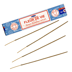 Fleur de Vie : Encens Satya ~ Étui de 15 Grammes