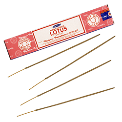 Lotus : Encens Satya ~ Étui de 15 Grammes
