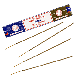 Nag Champa + Palo Santo : Encens Satya ~ Étui de 16 Grammes