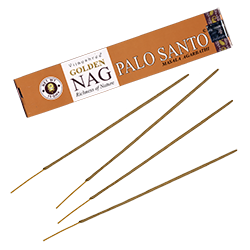 Golden Nag Palo Santo : Encens Naturel Vijayshree au Palo Santo