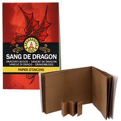 Papier d'Encens au Sang du Dragon [ Fragrances et Sens ]