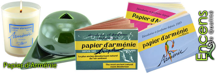 Papier d'Arménie d'Auguste Ponsot ~ Encens de Qualité